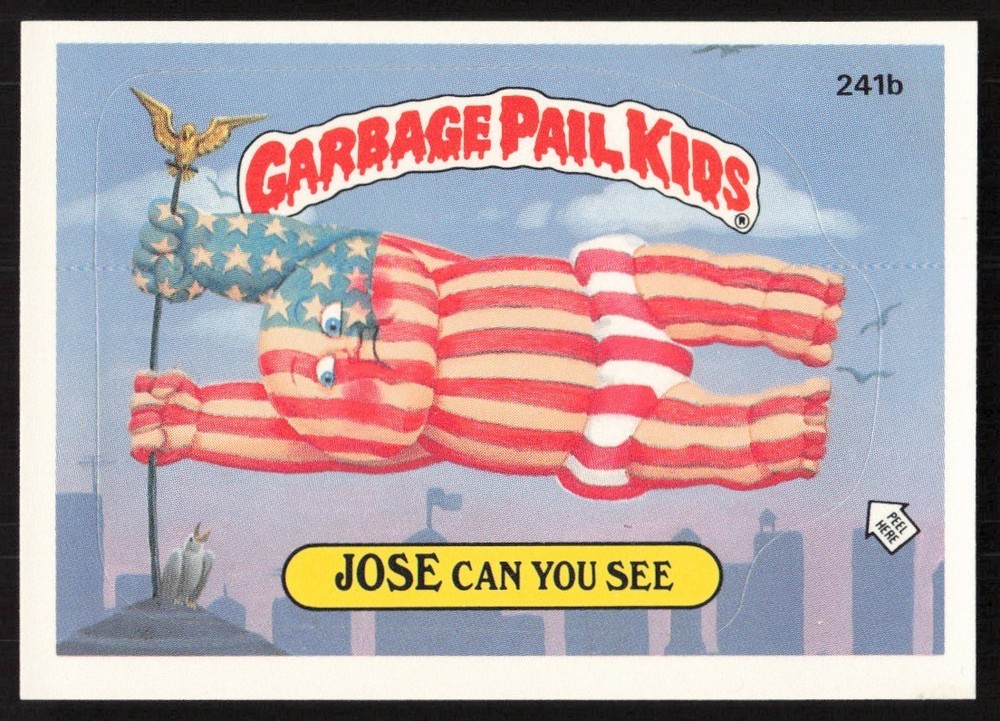 1986 Topps Garbage Pail Kids Sticker Cards Complete Set