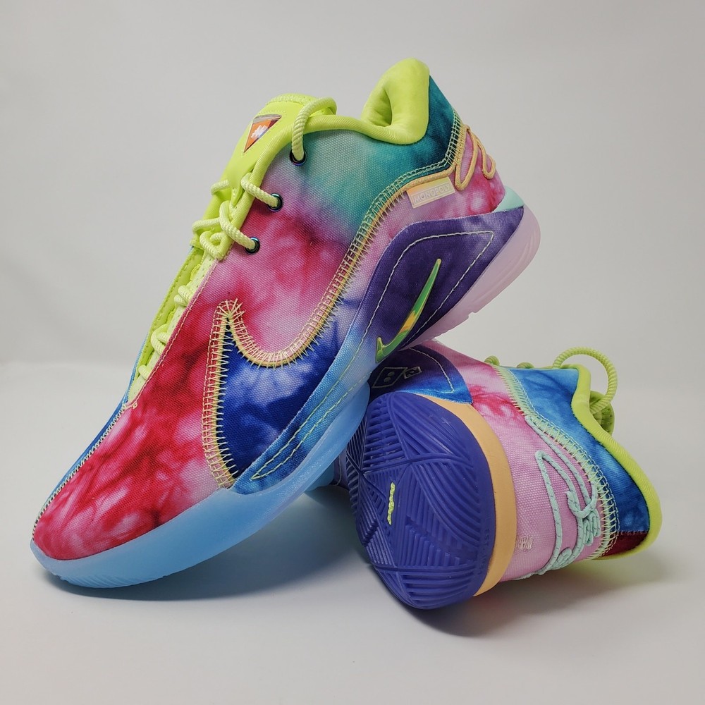 Nike LeBron XXII What The Monopoly Tie Dye Currency HV8080-300 Men's Size 10.5
