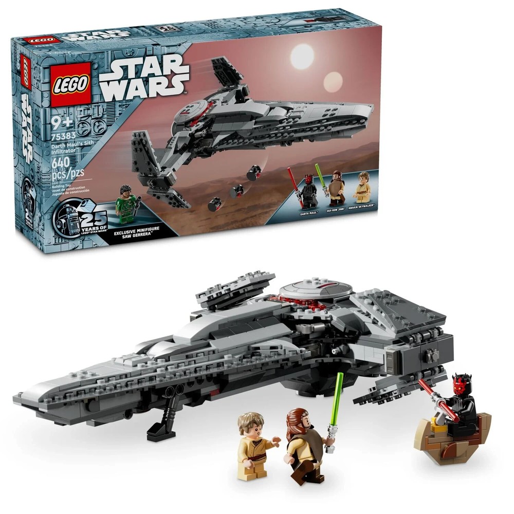 LEGO Star Wars 75383 Darth Maul Sith Infiltrator BNISB Free Shipping