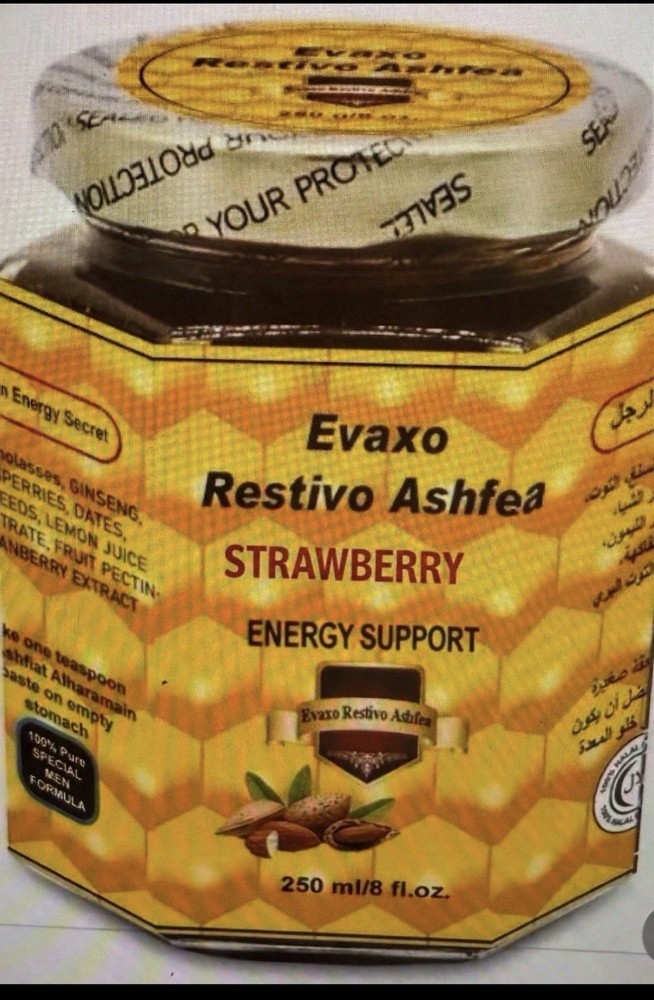 Restivo Ashfiat Evaxo Men  Ashfia Energy Strawberry / Honey Ginseng