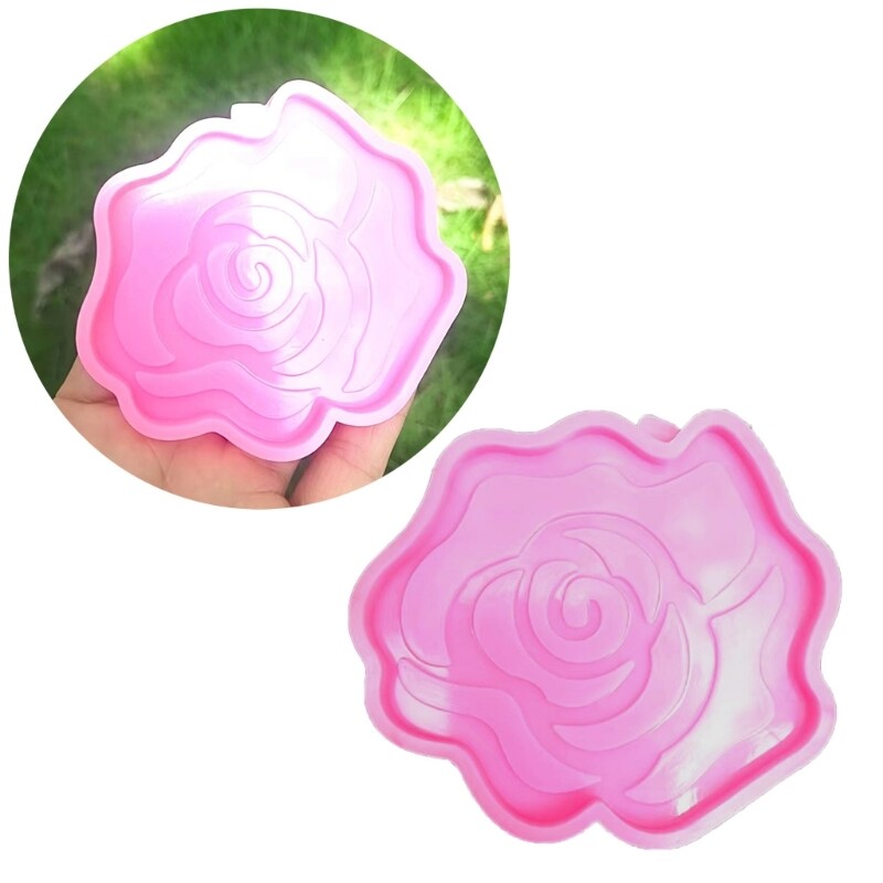 Flower Shaped Silicone Molds Irregular Tray Epoxy Resin Casting
