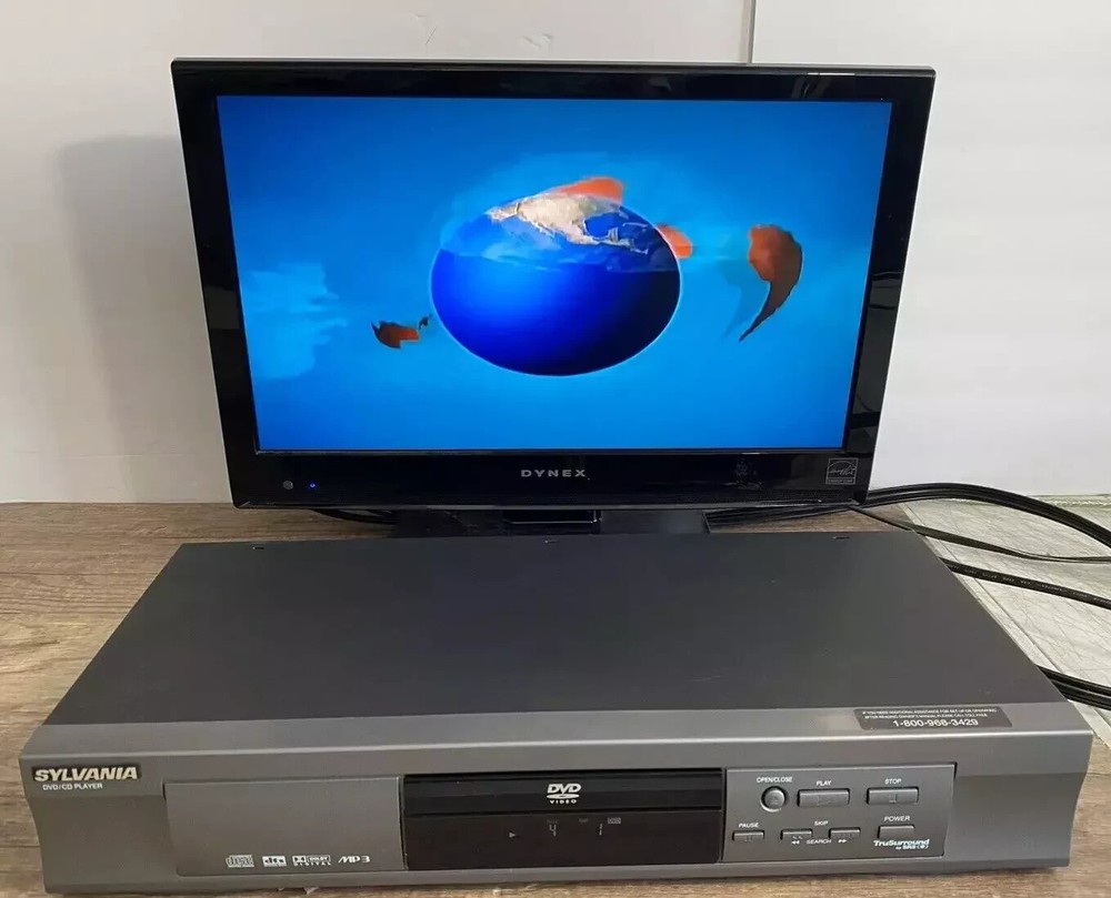Sylvania DVL100C DVD Player – TruSurround Sound, Digital Out – Working, Tested