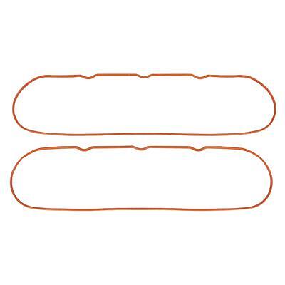 Moroso 93025, 2 Pack Orange Rubber Fits Gm Ls Valve Cover Gasket Set Performance