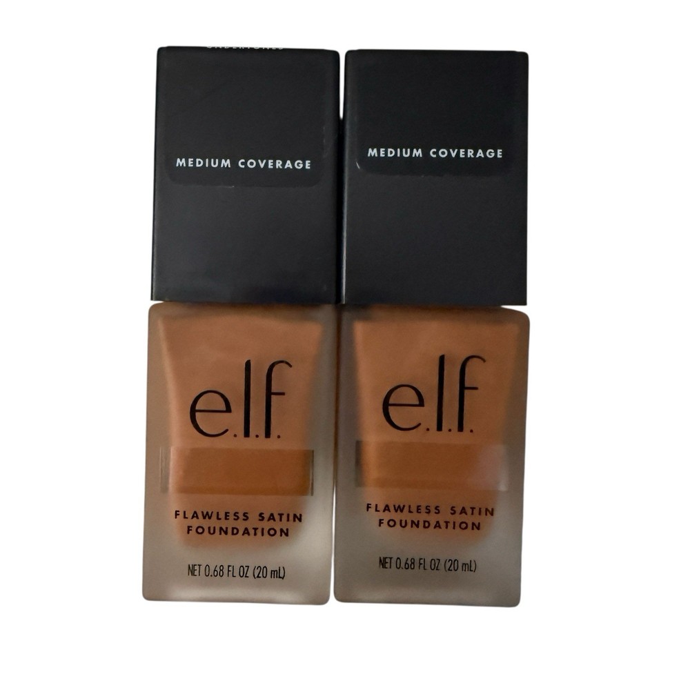 2 Pack Elf Flawless Satin Foundation in Shade 530 Spice 81386