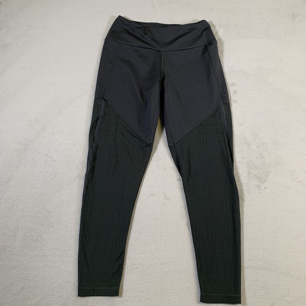 The North Face Womens Medium Gray Mid Rise Stretch Leggings U37