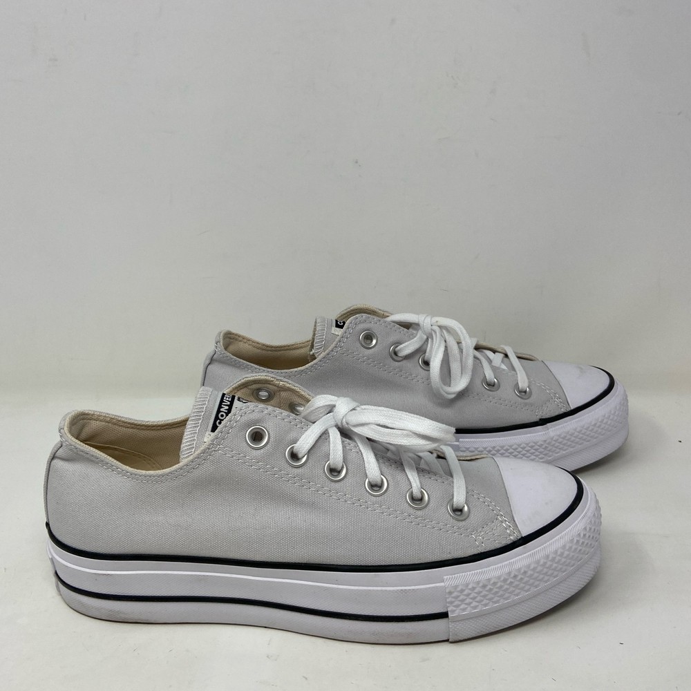 Converse Chuck Taylor Lift Platform Ox Barely Grey Women’s 9