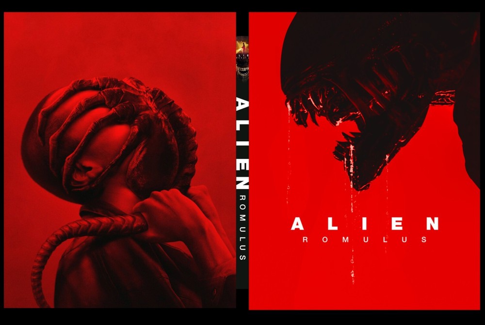 Alien: Romulus customized steelbook case only, no disc!
