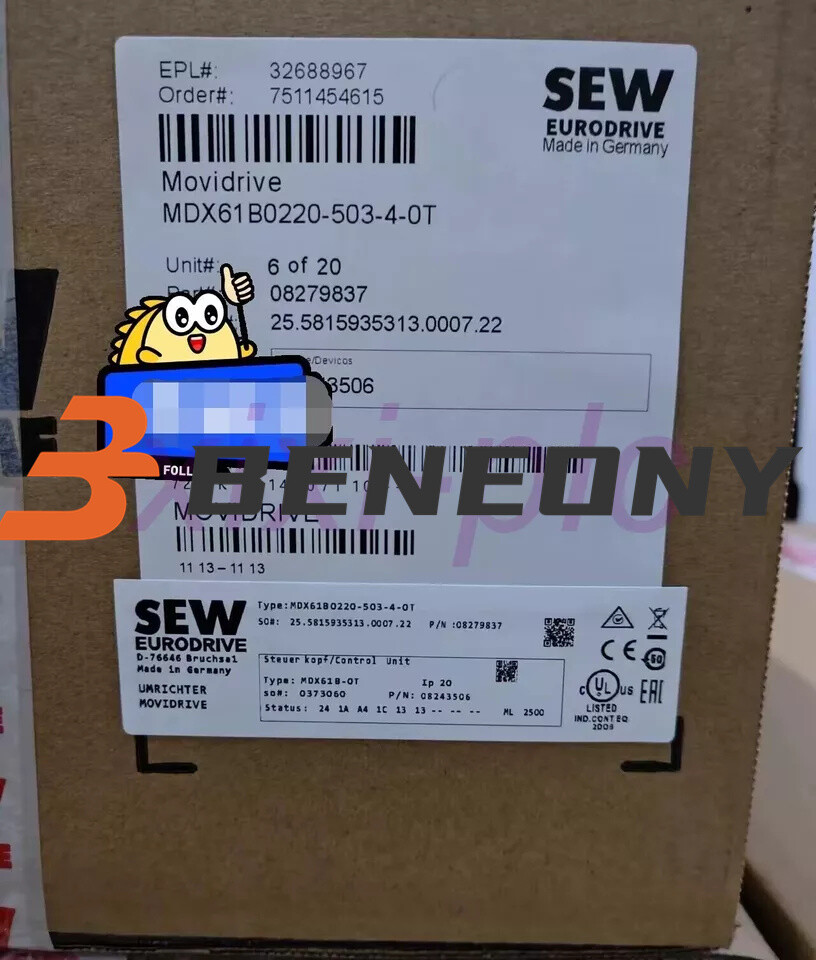 1pcs NEW SEW MDX61B0220-503-4-0T frequency converter FedEx/DHL