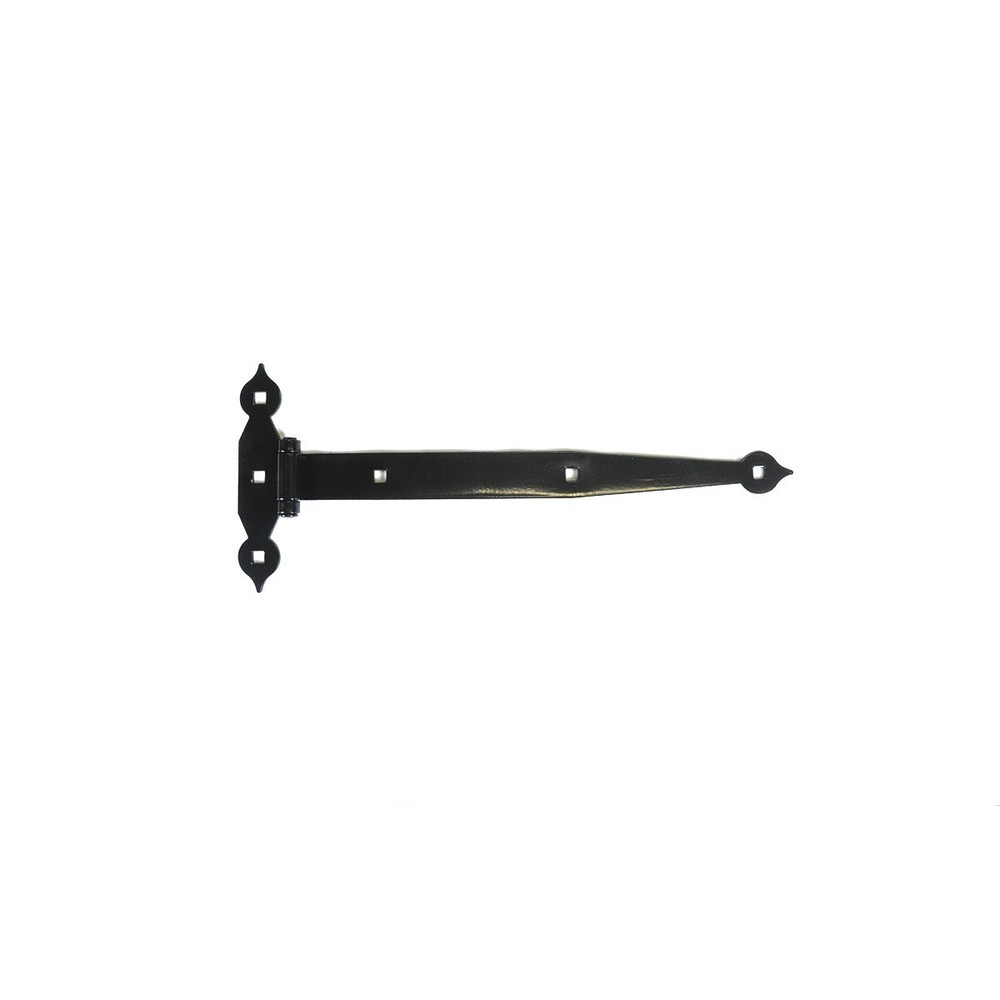 17-Inch Black Powder-Coated Single Dutch Hinge for Sheds Barns Horse Stalls Box of 10