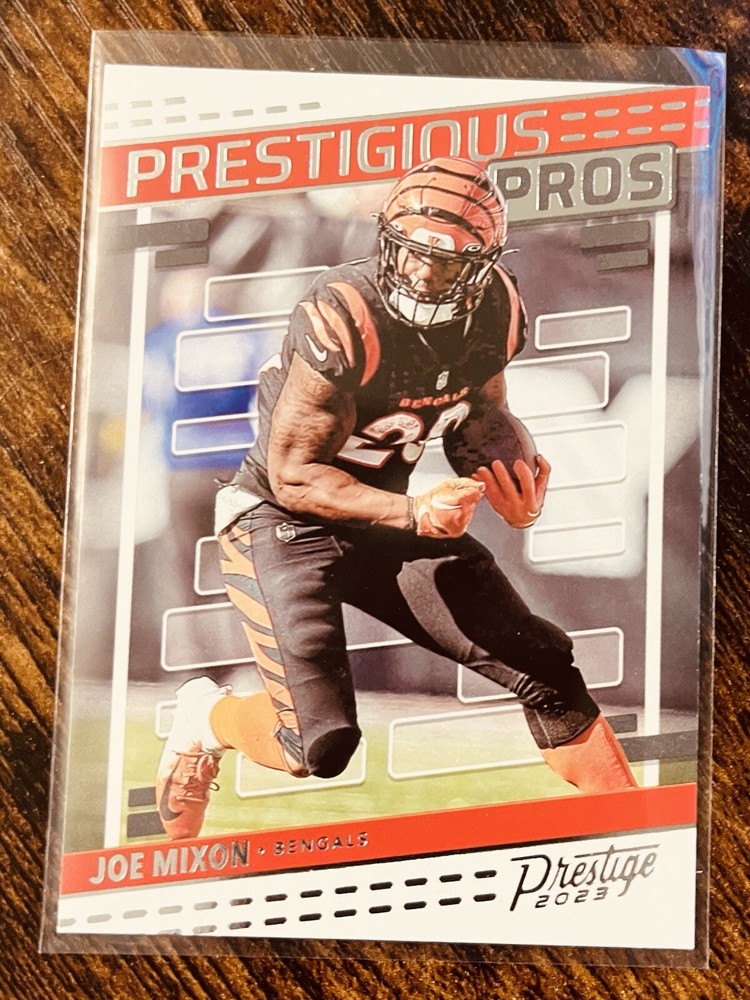 JOE MIXON 2023 Panini Prestige PRESTIGIOUS PROS #PP-19 Cincinnati Bengals 🏈🏈🏈