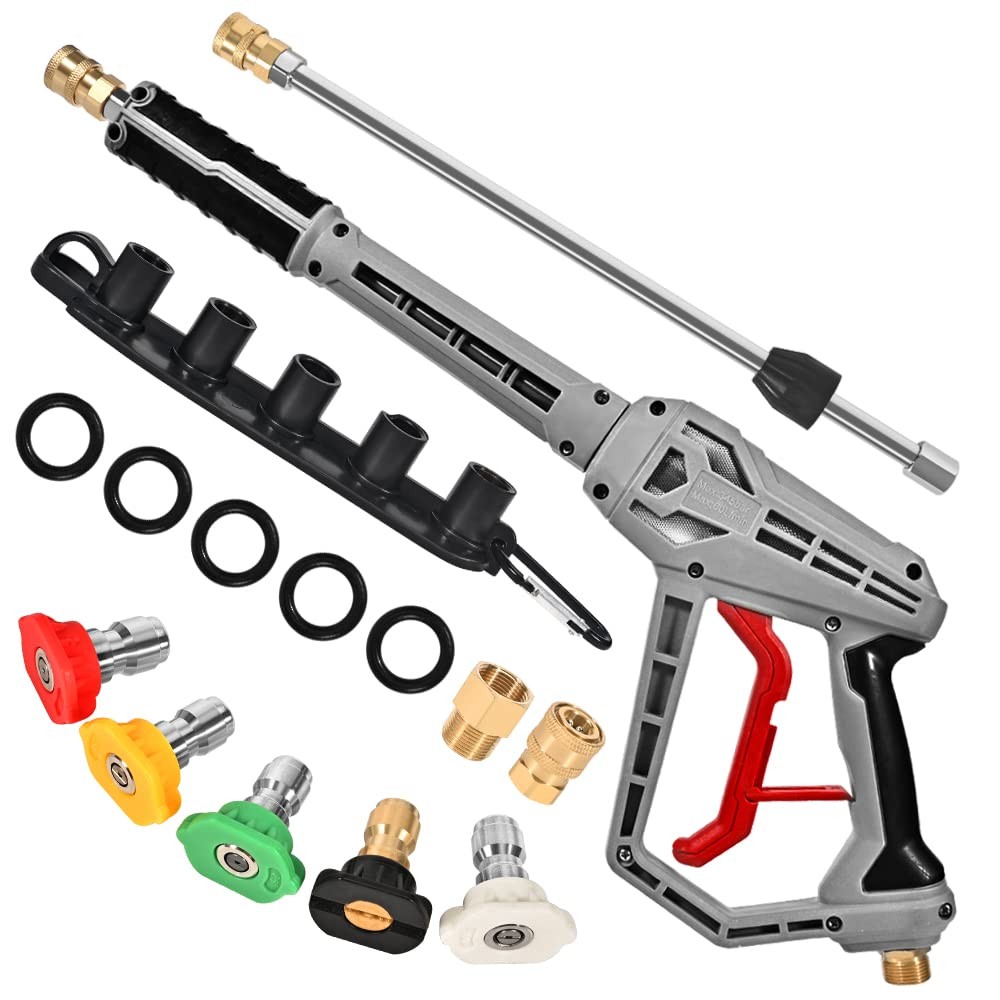 WXMECH 5000 PSI High Power Pressure Washer Gun with Extension Wand Replacement