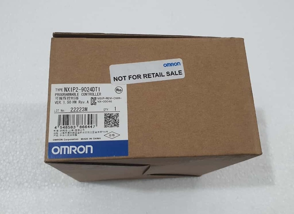 OMRON | NX1P2-9024DT1 | NX1P2 | Programmable Logic Controller CPU unit SEAL PACK