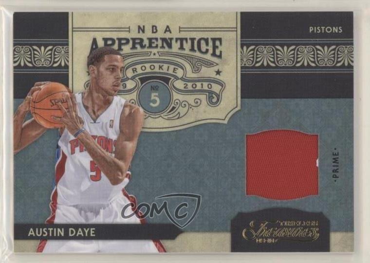 2009 Timeless Treasures NBA Apprentice Materials Prime /25 Austin Daye Rookie RC-image