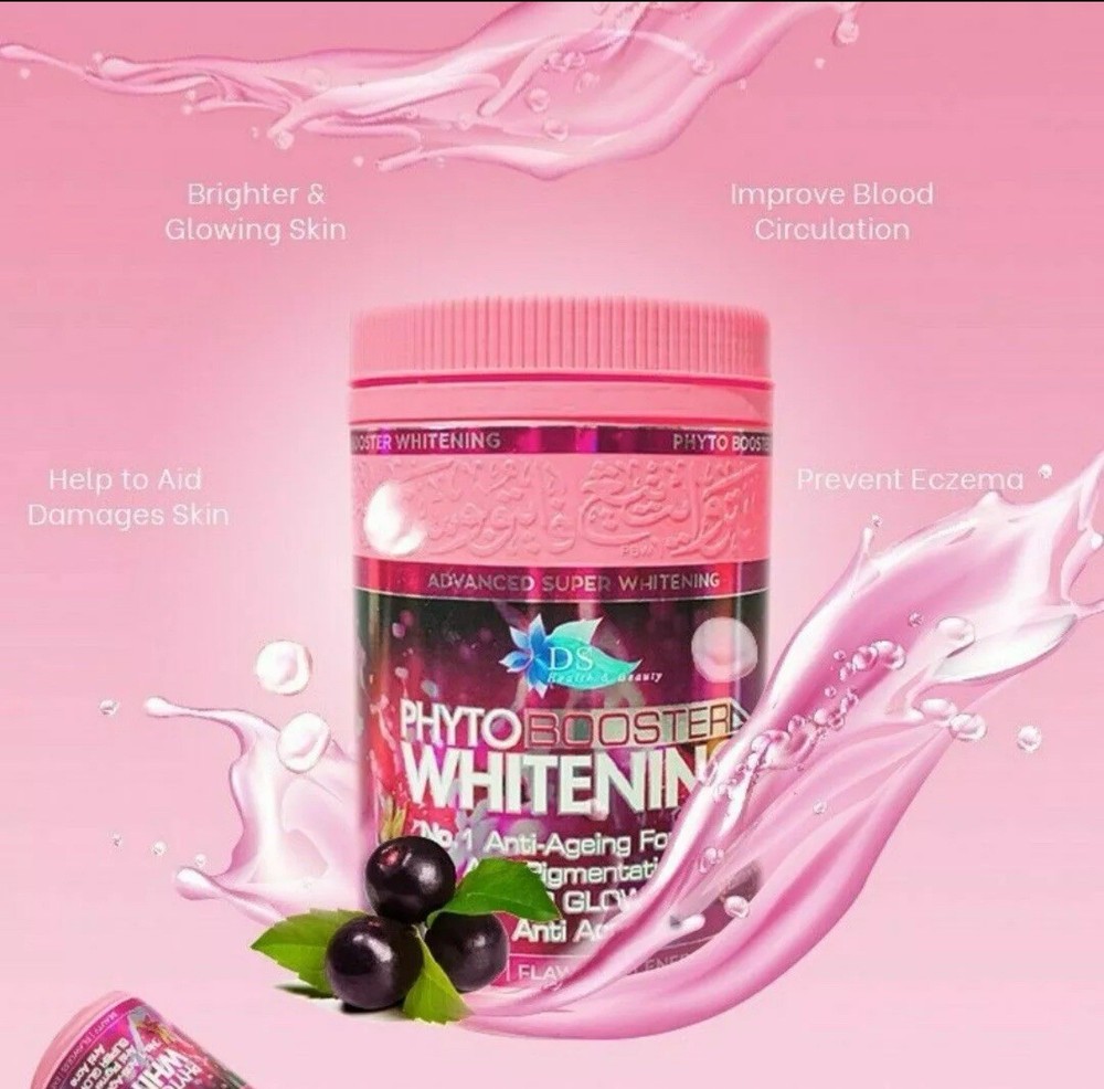 Phyto Whitening Booster Collagen Glutathione Anti-Aging Formula