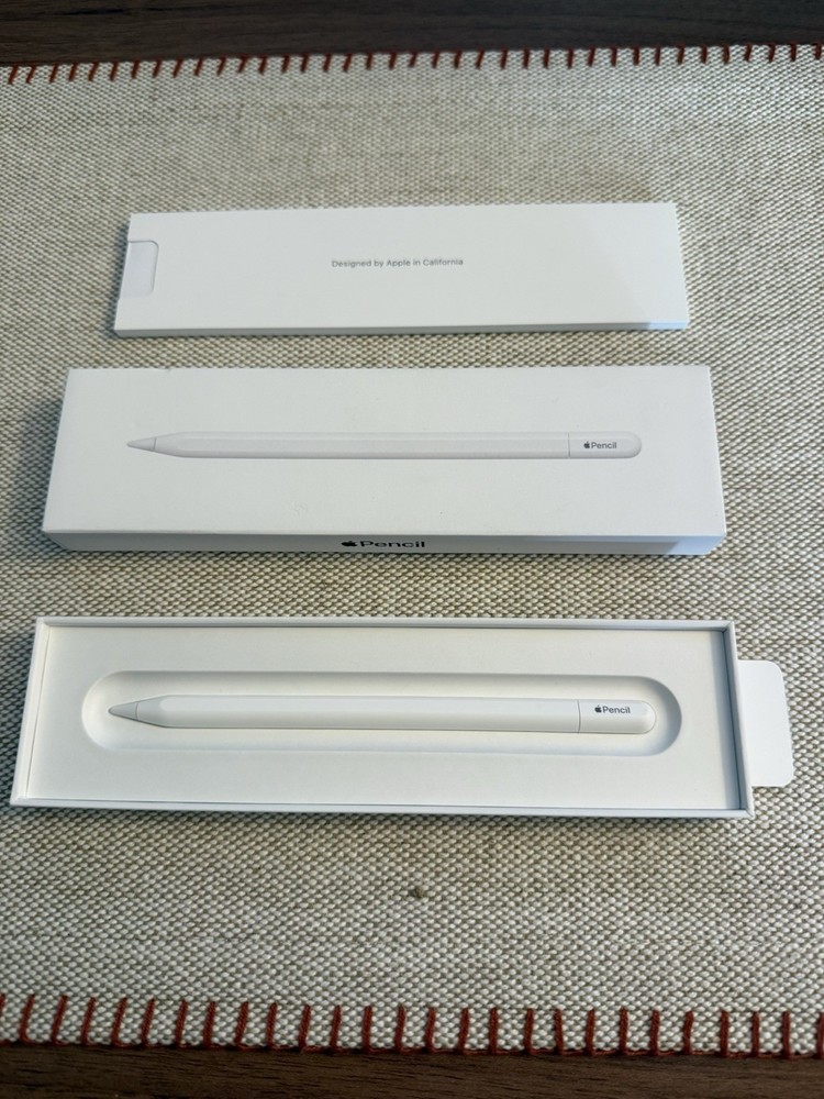 Apple Pencil USB-C Stylus for iPad White, OEM Genuine MUWA3AM/A