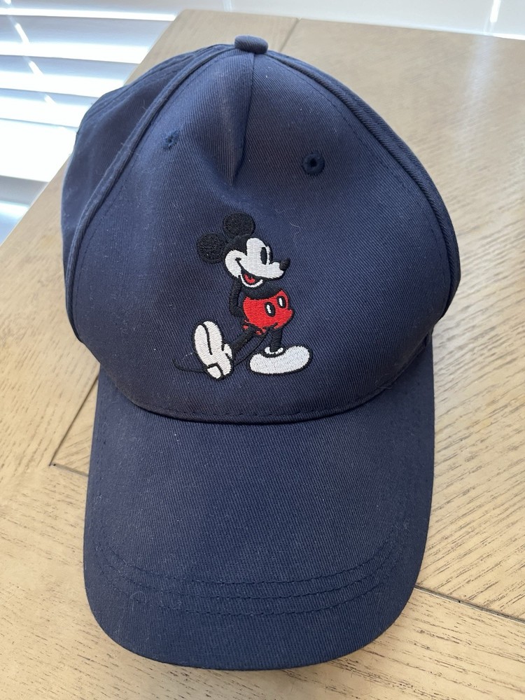 Disney Mickey Mouse Navy Blue Baseball Cap for Adults - Walt Disney World