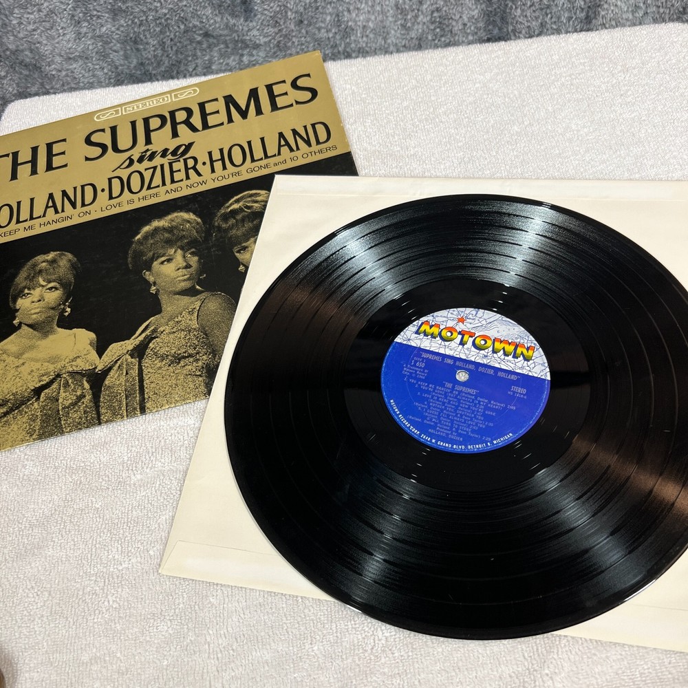 The Supremes Sing Vinyl Record LP Motown 650