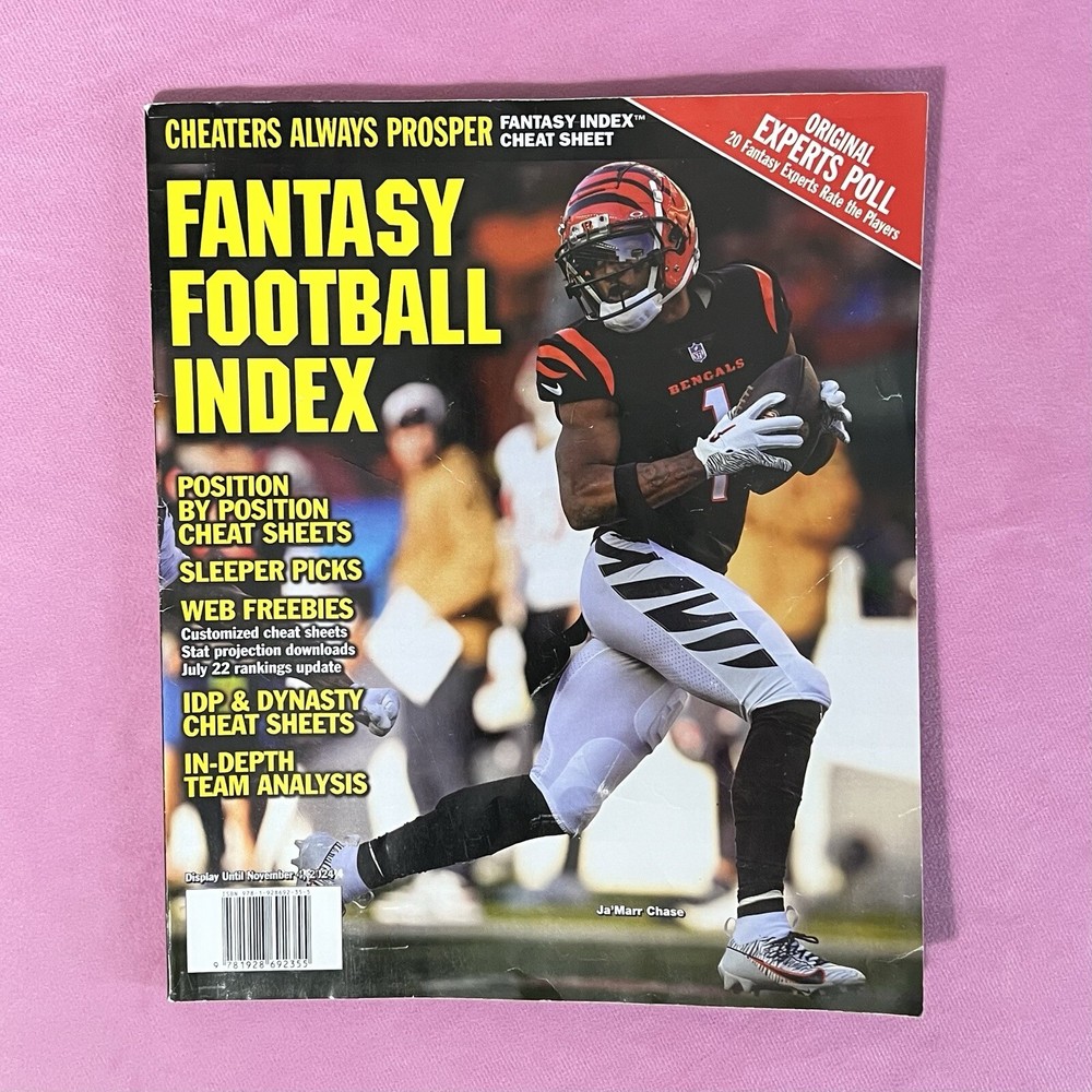 Fantasy Football Index 2024 Draft Guide & Player Rankings