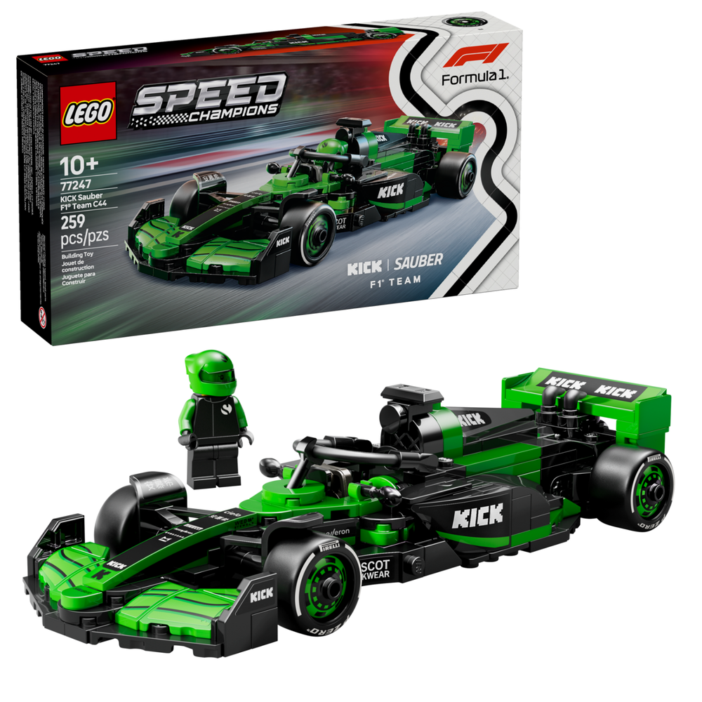 LEGO SPEED CHAMPIONS Sauber F1 Team C44 Race Car 77247