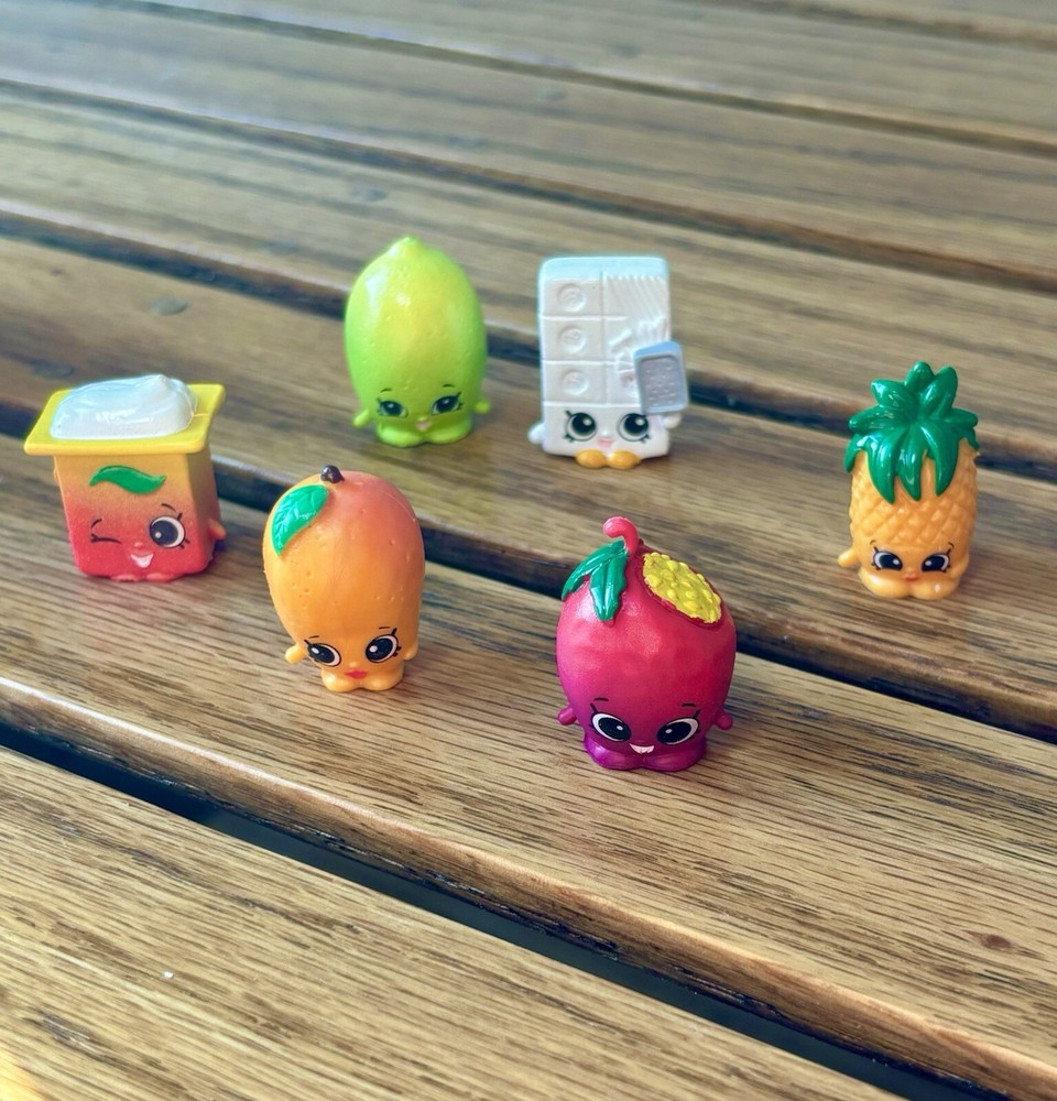 Lot Of 6 SHOPKINS Chefs Club Juicy Smoothie