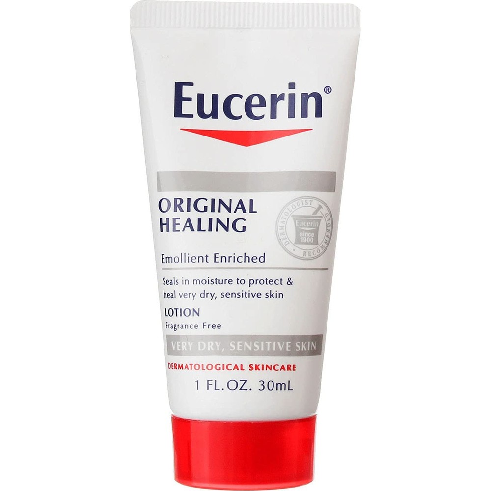 Eucerin Original Healing Emollient Enriched Lotion Extrem Dry Skin 1oz