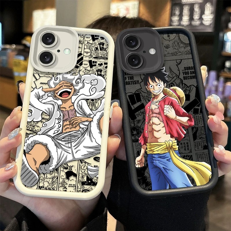Anime Luffy Comic Phone Case For iPhone 17 16E 16 15 14 13 12 11 Plus Pro Max X