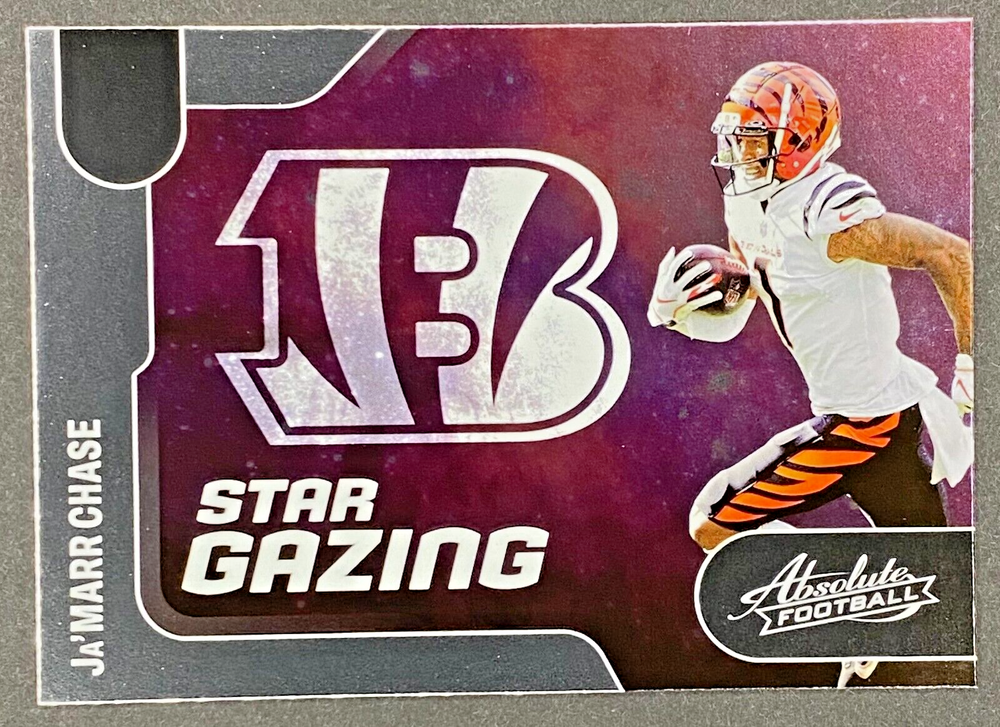 2022 Panini Absolute - Ja’Marr (JaMarr) Chase - Star Gazing Ins. #SG-17 Bengals