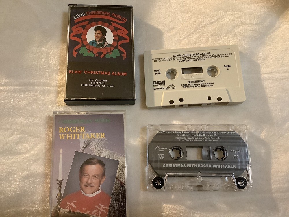 christmas cassette tapes