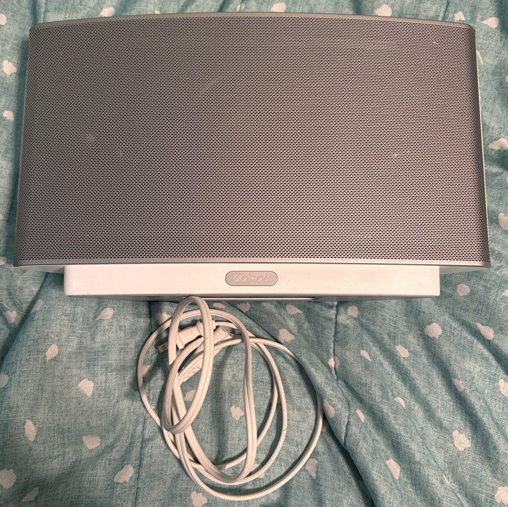 Sonos Play:5 Gen 1 Wireless Multi-Room Speaker White EUC Tested & Working