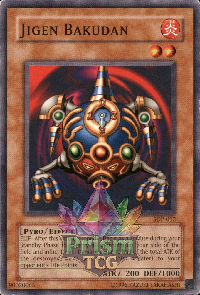 Jigen Bakudan SDP-012 Yugioh