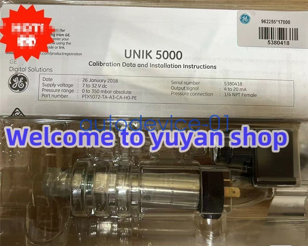 1pc NEW PTX5072-TA-A3-CA-H0-PE Pressure Sensor By DHL/FedEx