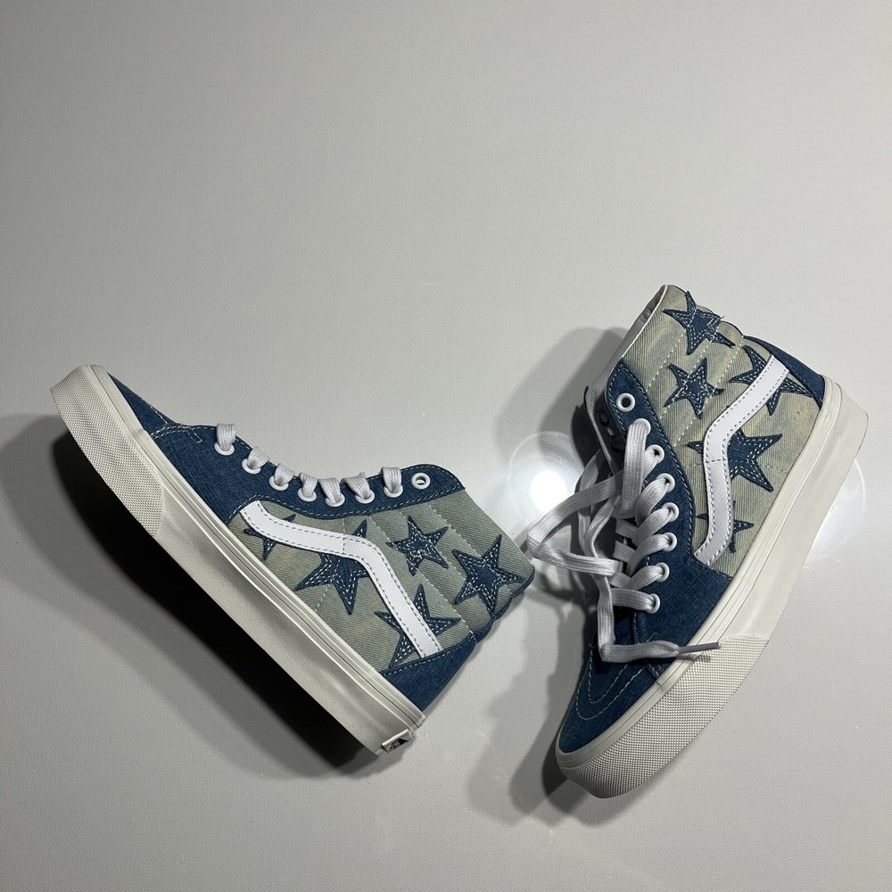 Sk8-Hi Starry Night Denim High-Top Sneakers for Men Women