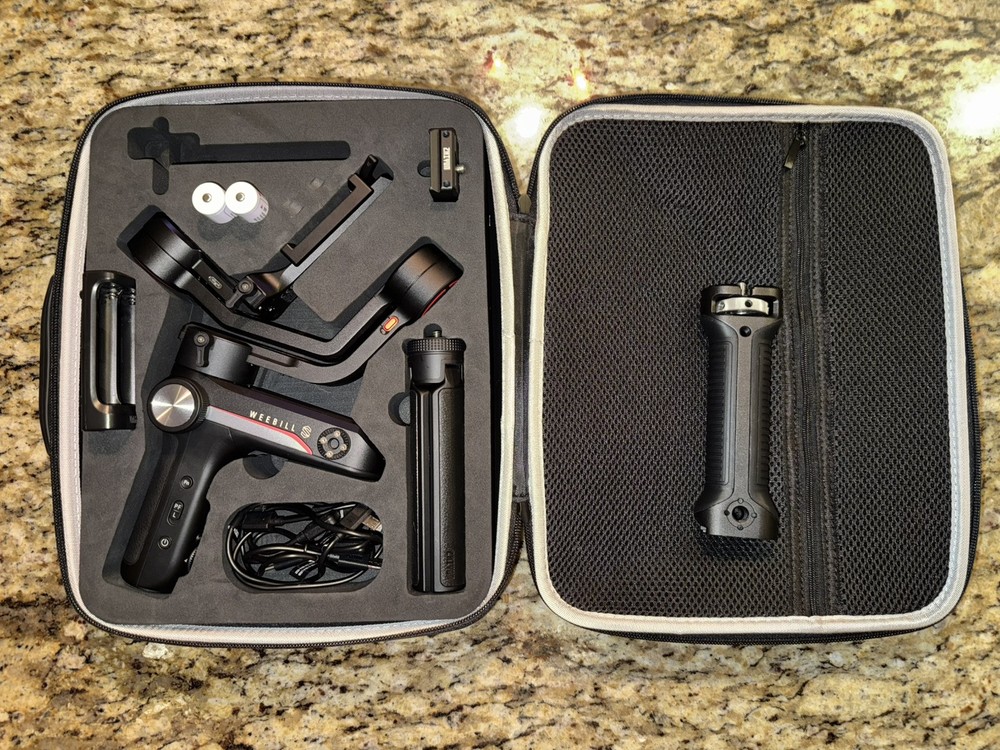 Zhiyun Weebill S 3-Axis Handheld Gimbal Stabilizer for DSLR and Mirrorless {KIT}