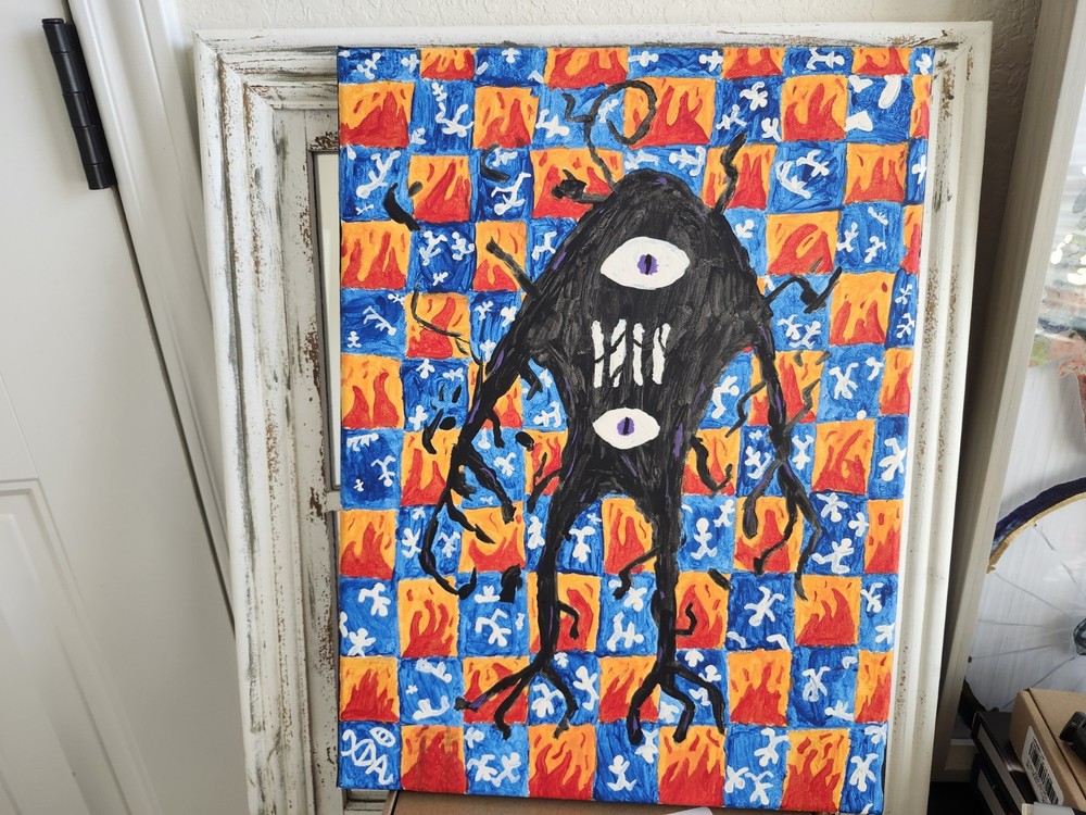 Dream/Nightmare Painting. Untitled
