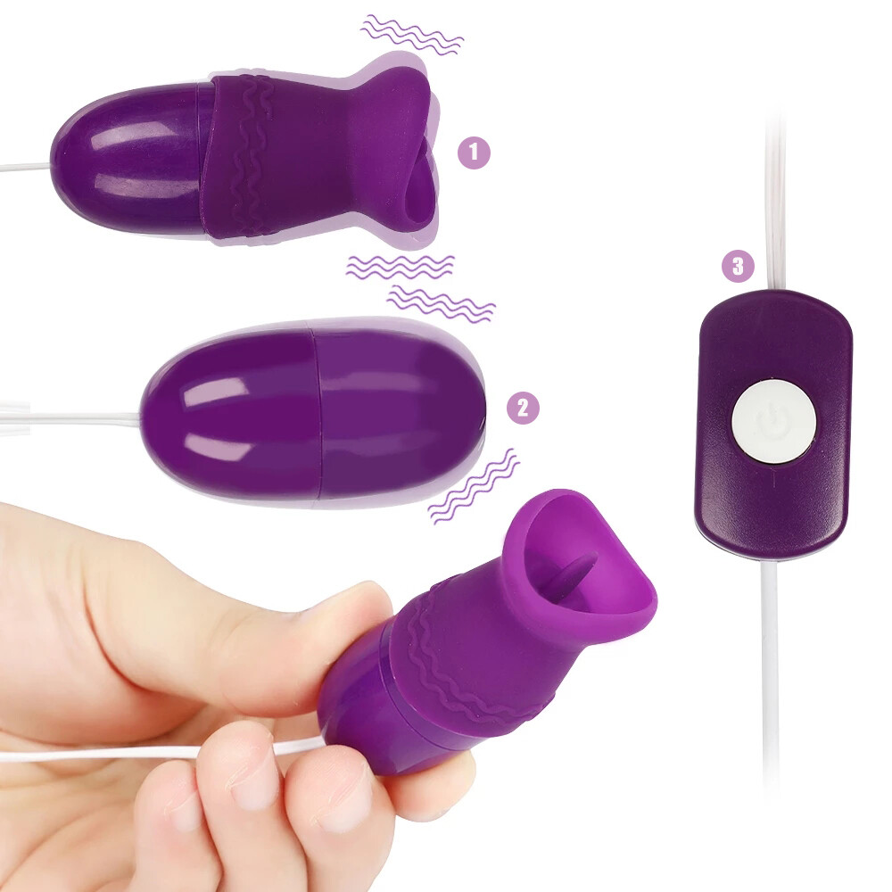 Remote Control Vibrating G-Spot Dual Bullet Egg Vibe Vibrator Sex Toys For Women