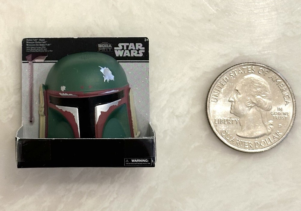 New Disney BOBA FETT MASK Series 3 Mini Brands Star Wars Toy Store Edition Toys