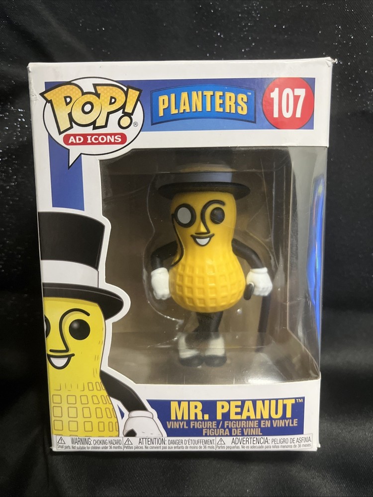 Funko Pop Ad Icons Mr Peanut Vinyl Figure #107
