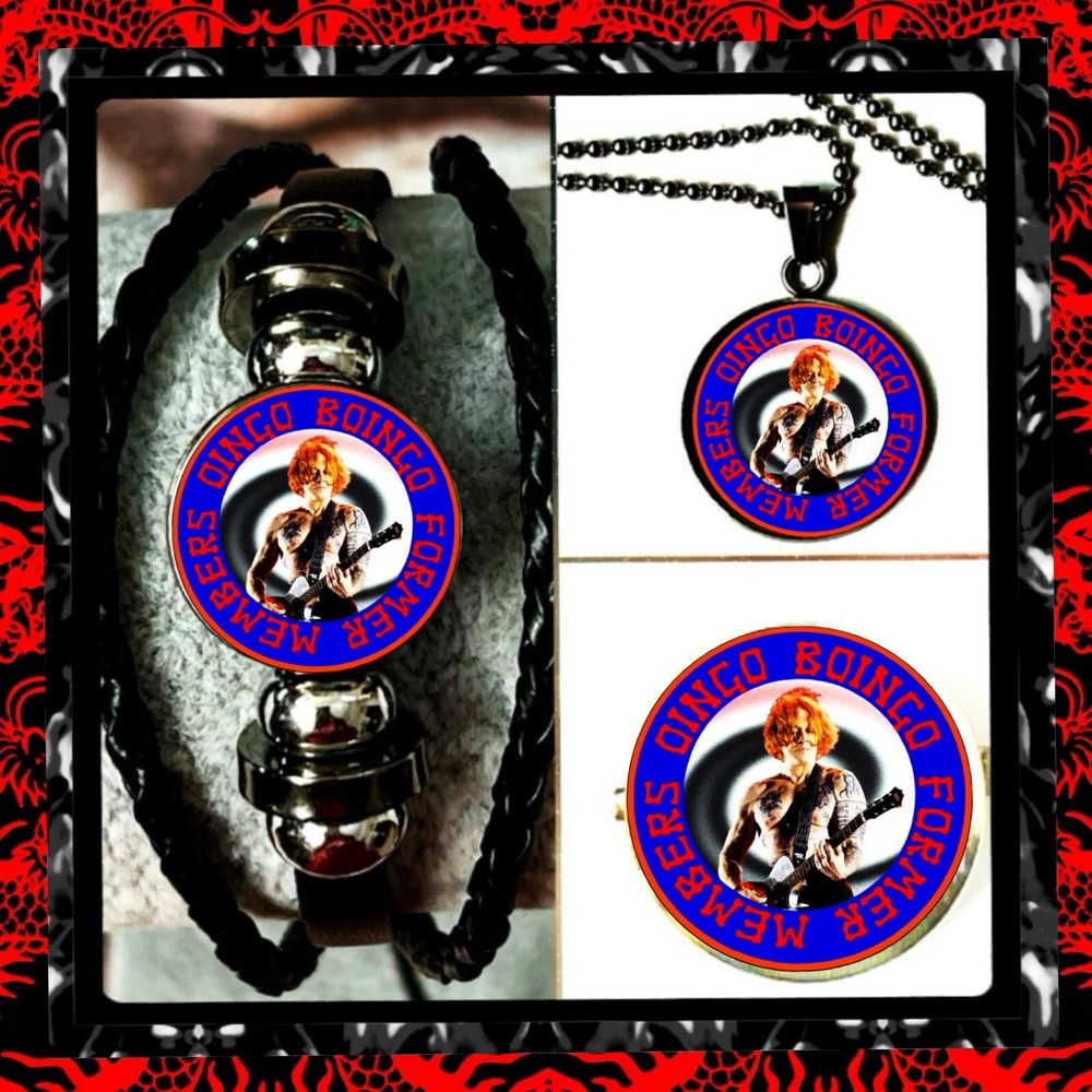 OINGO BOINGO🇺🇸 BRACELET ➕NECKLACE➕PIN 🇺🇸 CONCERT GOODS 👍🏻
