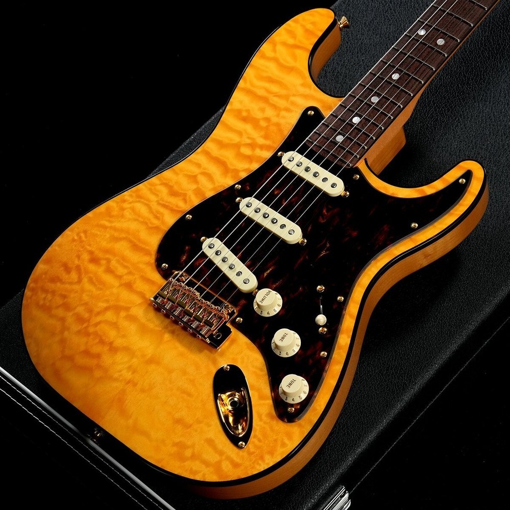 Fender Limited 2023 Flagship Tokyo Gold Stratocaster Electric Guitar
