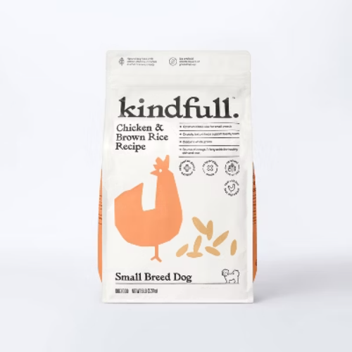 Kindfull Small Breed Dry Dog Food with Chicken & Brown Rice - 5lbs