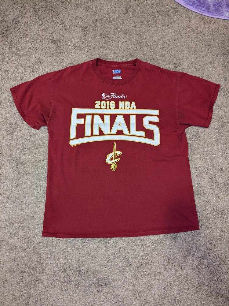 Cleveland Cavaliers Cavs 2016 NBA Finals Champions T-Shirt Men's Size Large