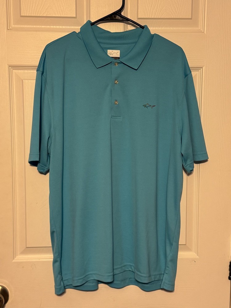 Greg Norman Sz XL Play Dry Golf Polo Shirt