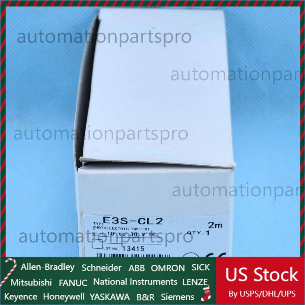 New OMRON E3S-CL2 Diffuse Photoelectric Sensor Switch In Box E3SCL2 US Free TAX