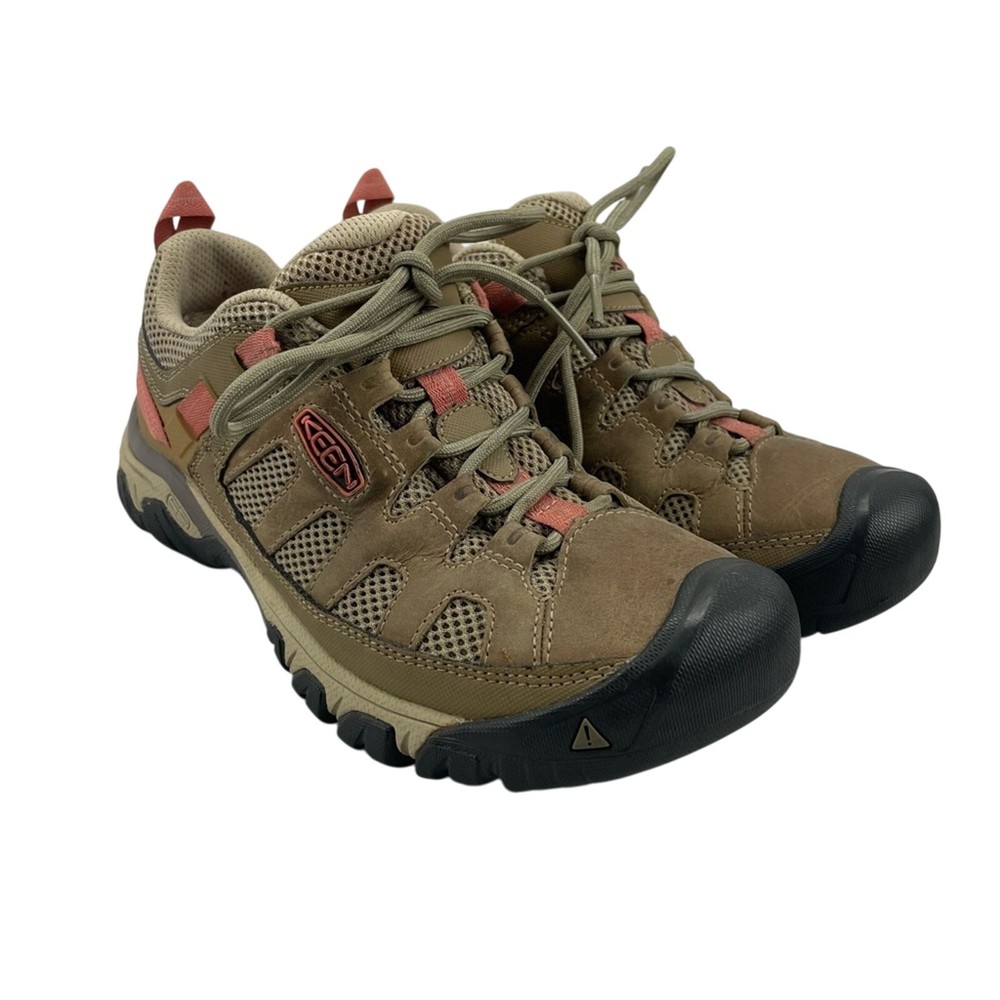 Keen Targhee Vent Waterproof Hiking Shoes for Women Coral Pink Size 9