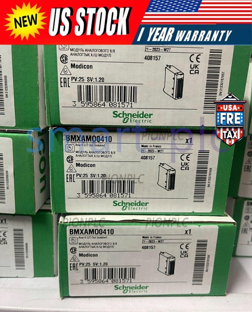 New & Genuine BMXAMO0410 PLC Module In Box Fast Ship 1PCS