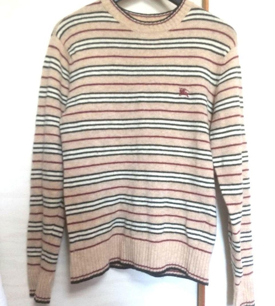 Burberry knit sweater Men's Fashion from Japan