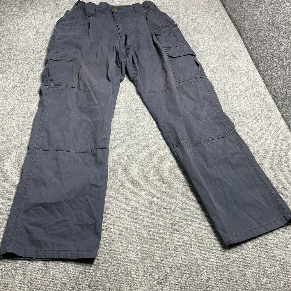 5.11 Tactical Men's Black Cargo Pant Button Closure Size W34 L34