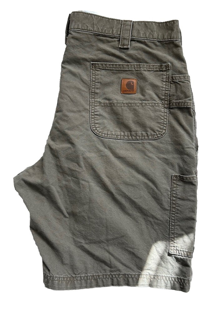 Carhartt Shorts Adult 40” B147 FAT Original Fit Canvas Utility Work Painter Mens