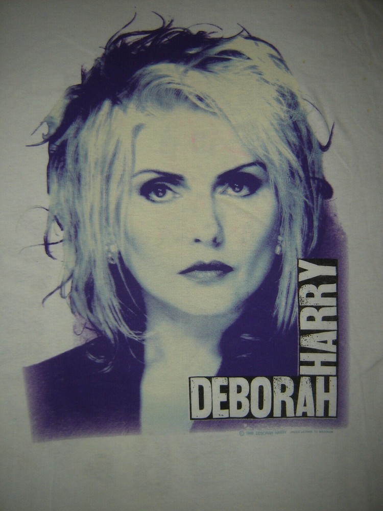 DEBORAH DEBBIE HARRY BLONDIE Shirt White   Men All size T-shirt AC309