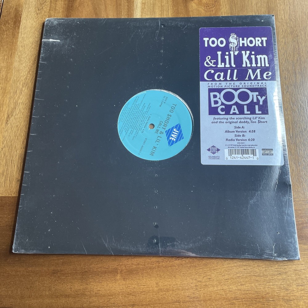 TOO SHORT & LIL' KIM ~ CALL ME (4 MIXES) ~ PROMO 12